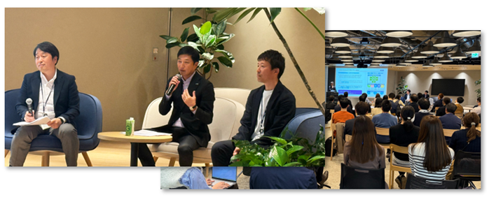 社長タウンホールミーティングの様子