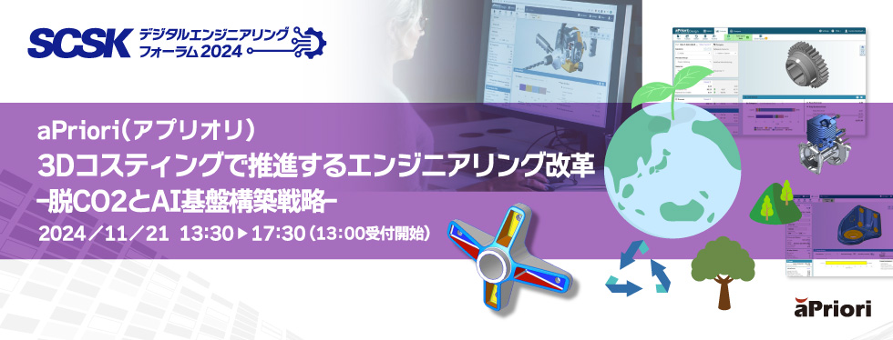 aPriori（アプリオリ）CO2とコストの最適化のためのモデルベースアプローチ