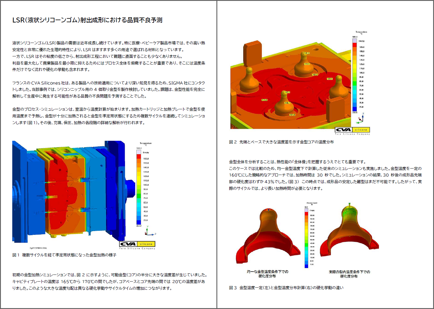 LSR（液状シリコーンゴム）射出成形における品質不良予測