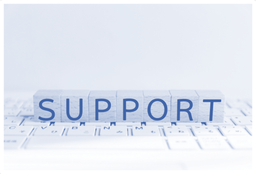 技術サポートと問い合わせ窓口イメージ