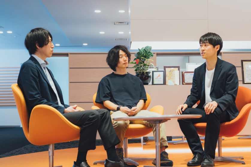 T.Hさん、Y.Hさん、N.Sさんのクロストークの様子