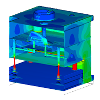 Evaluation of mold strength considering the resin molding process