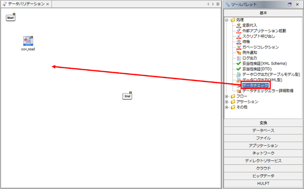 データチェック