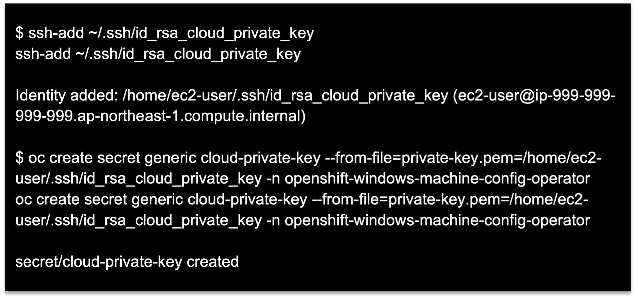 Windows Machine Config Operator (WMCO)インストール