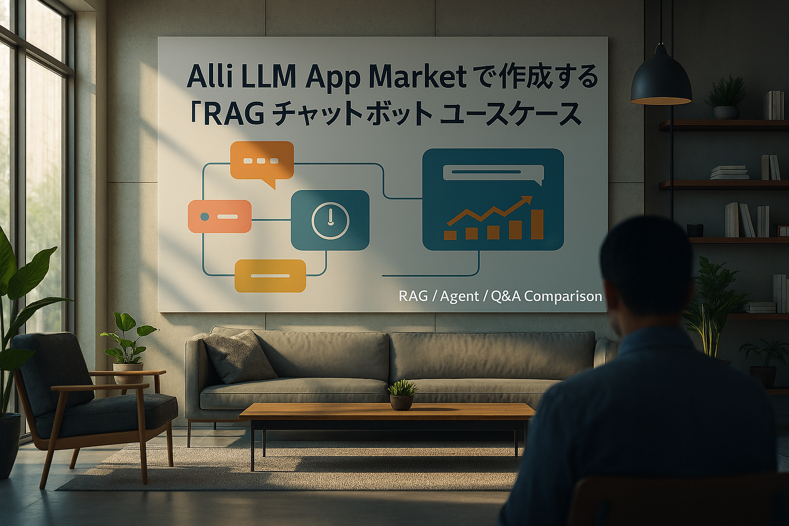 Alli LLM App Marketで作成する「RAGチャットボット」ユースケース比較