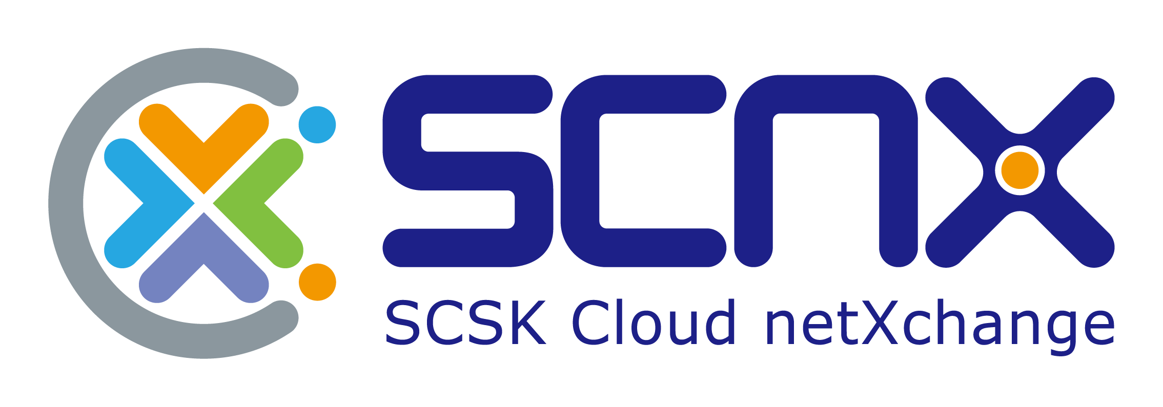 SCSK Cloud netXchange（SCNX）ロゴ