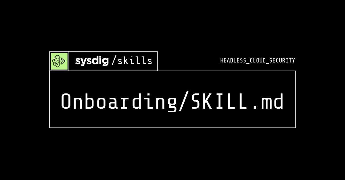 クラウドセキュリティのオンボーディングは、クラウドのスピードで動くべきです